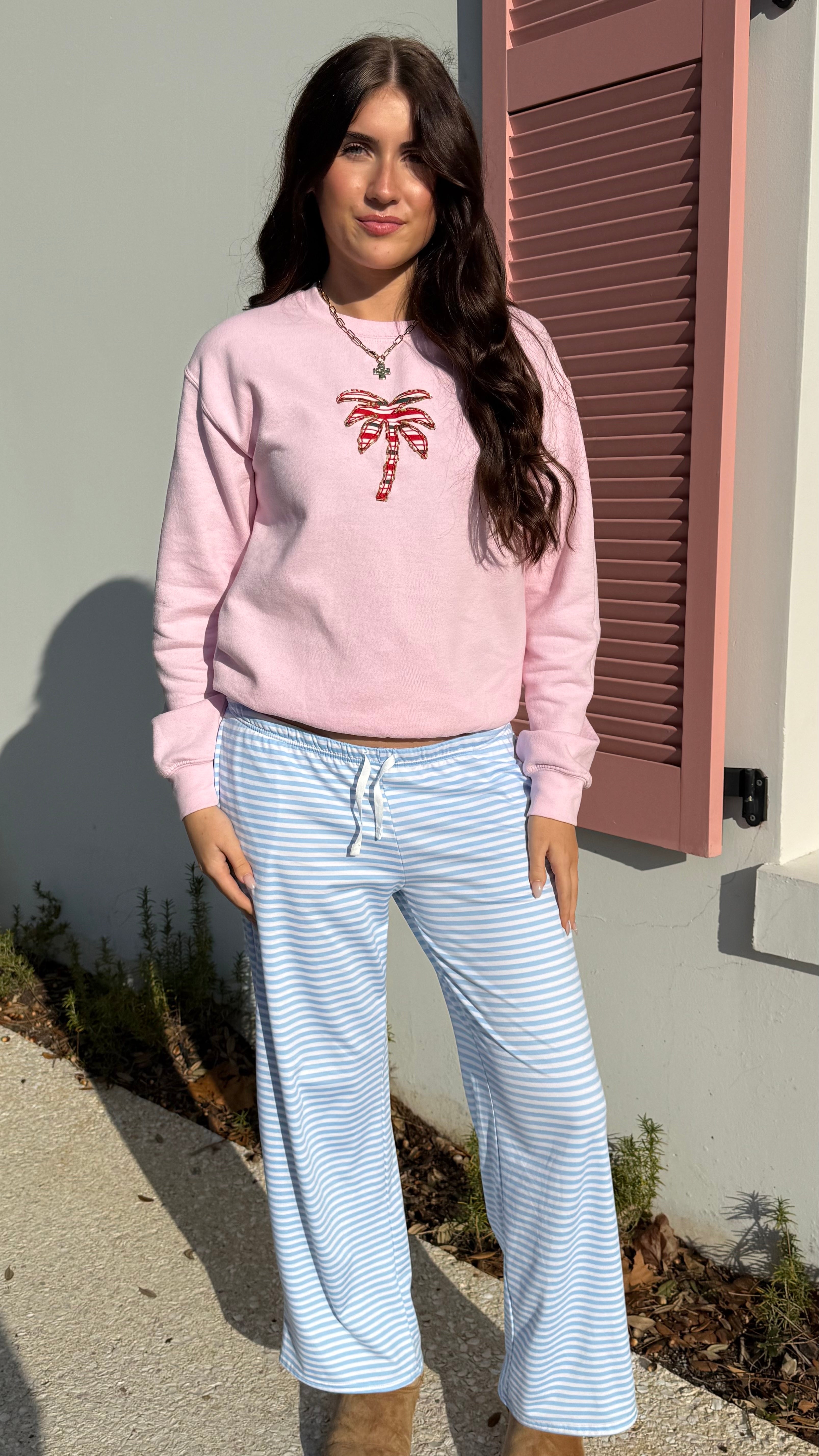 Christmas by the sea crewneck