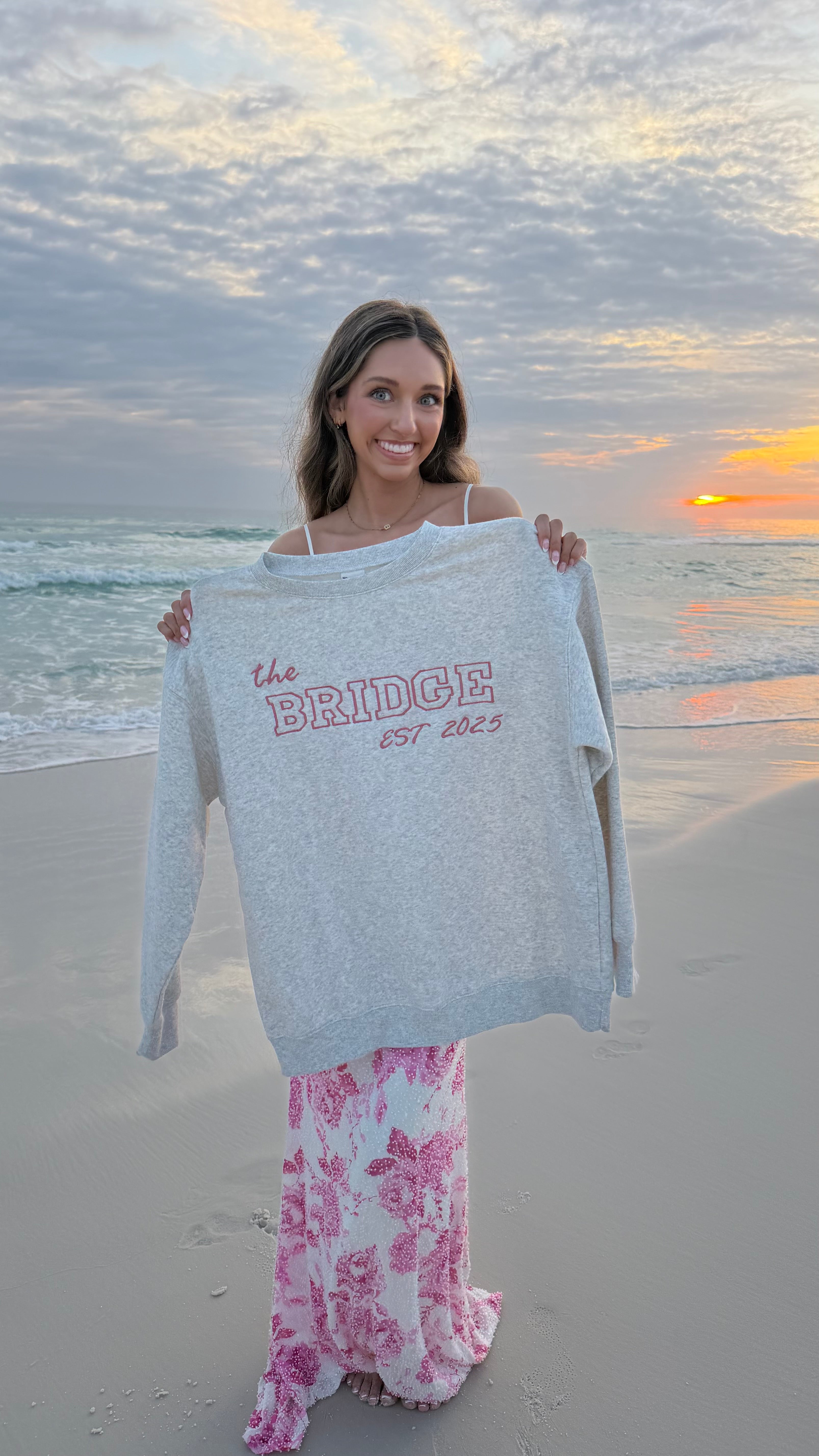 Sea Glass Gray Crewneck